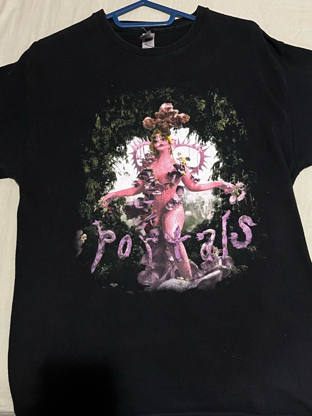 Melanie Martinez Portals Album T-Shirt Size M Black Gildan Heavy Cotton